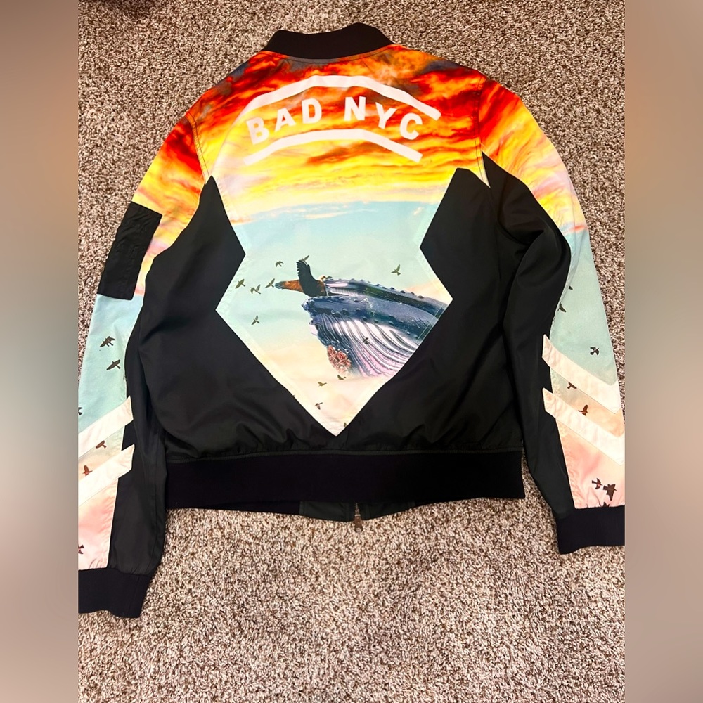 Bad Bunch NYC Vintage Preowned A Unique Lightweight Windbreaker: artist Kiesza